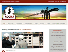 Tablet Screenshot of accnj.org